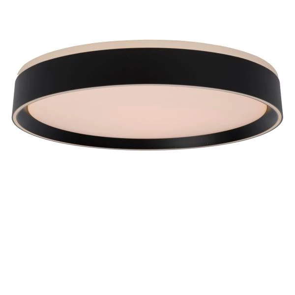 Lucide NURIA - Flush ceiling light - Ø 40 cm- LED 3 StepDim - 1x24W 2700K - Black - detail 3